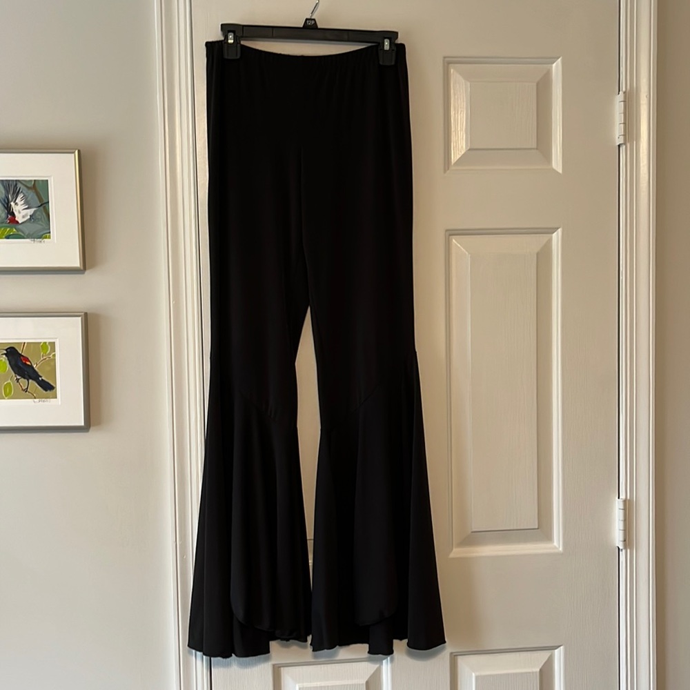 Camille & Co Vintage Style Pants with split kick pleat